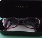 Coach Hc 6104 (aubergine) 50 16 Burgundy Emo Lens Mm Women's Eyeglasses Pre-owned. Price: $50.00.