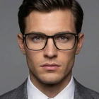 Tom Ford Eyeglasses FT5733-B 002 Black Rectangular Frames 55MM Blue Light New. Price: $308.95.