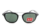 New Authentic Ray-ban Double Bridge Black Green Classic Sunglasses RB2183 901/71. Price: $178.91.