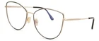 Authentic Tom Ford TF5667-B 005 Black W/rose Gold Cat Demo Lens Eyeglasses New. Price: $150.00.