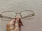 Versace Italy Mod 1092-B 1045 53-16-130 Gold Full Rim Eyeglasses Frames Only Pre-owned. Price: $19.99.