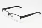 Versace MOD.1184-1261 Men's Eyeglasses Black 53MM Rectangular Half Rim Metal New. Price: $190.56.
