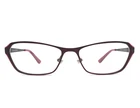 Prodesign Denmark Eyeglasses Frames 1285 C.4031 Burgundy Red Cat 53-16-135 New. Price: $81.53.