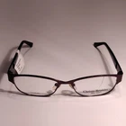 Christie Brinkley New York C308 Brn Eyeglass Frames 53-16-135 Brown Metal Women Pre-owned. Price: $24.99.