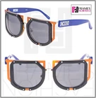 Ktz Linda Farrow Football Unisex Orange Blue Black Sunglasses Polarized 16 New. Price: $189.00.