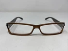 Diesel Dv 0111 Von 54-12-135 Brown Plastic Full Rim Eyeglasses Frame D295 New. Price: $60.00.