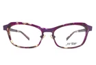 J.f Rey Eyeglasses Frames JF2653 8075 Pink Demi Purple Brown Tortoise 52-17-143 New. Price: $299.99.