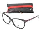 Carolina Herrera VHE806K 0700 Black Burgundy Women's Eyeglasses Frames 54-15-135 New. Price: $79.95.