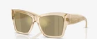 Dolce Gabbana Sunglasses Crystal Camel Light Brown Gold Dg 4493 3432/03 W/case New. Price: $275.00.