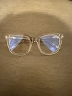 Tom Ford TF5537B Blue Block Eyeglasses Transparent, 52MM New. Price: $200.00.