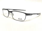 New Oakley Steel Plate OX3222 0154 Men's Powder Coal Eyeglass Frames 54/18 141. Price: $139.99.