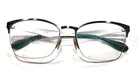Ray Ban RB6345 2919 Silver Metal Half Rim Square Eyeglasses Frame 54-17 135 Pre-owned. Price: $19.97.