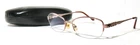Saki, Japan Mod 318 Eyeglass Frame Half Rim Eyewear 51-17-135 Rose Pink Metal Pre-owned. Price: $12.99.