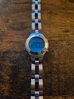Fossil F2 Ladies Watch ES-9112 Stainless Blue Face. New Battery Works. Pre-owned. Price: $39.99.