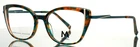 Morel Nomad 40233N MV12 Brown Green Womens Cat Eyeglasses 52-18-140 B:41 New. Price: $29.99.