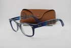 Ray-ban Rb 5184 5516 Clear Grey Blue Authentic Eyeglasses 52-18 New. Price: $135.15.