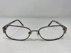 Sophia Loren M186 168 55-16-135 Burgundy/brown Full Rim Eyeglasses Frame CS31 Pre-owned. Price: $27.00.