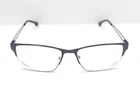 Sean John SJ5010 Rectangle Half Rim Eyeglass Frames 414 Blue Gray 57-17-150 New*. Price: $49.72.
