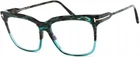 New Tom Ford Eyeglasses Tf Case FT5768B 056 Shiny Teal Havana (54-15-140). Price: $196.99.