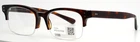 Jins MCN-15S-U076C 86 Havana Mens Rectangle Half Rim Eyeglasses 52-19-151 B:36 D New. Price: $34.99.