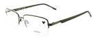 Flexon H6084 314 Xl Men's Eyeglasses Half-rim Matte Moss 57-17-150 Titanium New. Price: $71.91.