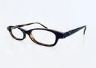 Valentino Zebra Stripe Brown Clear Oval Rectangular Glasses Italy 5125 15 135 Pre-owned. Price: $87.00.