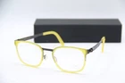 New Ovvo Optics 3942 447 Gunmetal Yellow Authentic Frames Eyeglasses 49-21. Price: $169.15.