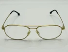 Versace Eyeglasses Frames Mod. 1252 1428 55-17-145 Matte Gold Made In Italy Pre-owned. Price: $74.99.