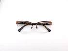 Coach Eyeglasses, Frames Only, HC5066 9155, 53-16-135, Satin Brown/dark Tort Pre-owned. Price: $31.99.