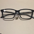 Gucci GG1672O 001 Rectangle Full Rim Black Plastic Eyeglass Frames 53-16-145 New. Price: $240.00.