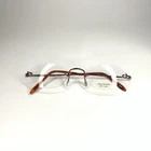 Kazuo Kawasaki MP-634 Beta Titanium Tortoise Shell Rimless Eyeglasses 19MM Pre-owned. Price: $89.99.