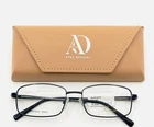 New Success SS-367 Black Unisex Rectangle Full Rim Eyeglasses 54-17-140 B:34. Price: $31.99.