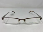Jungle Eyewear 2574 47-16-135 Brown/silver Half Rim Eyeglasses Frame 6923 New. Price: $40.00.