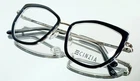 Cinzia Eyeglasses CIN-5159 C2 Black/crystal/chrome New Plastic/metal 52-17-140. Price: $79.00.