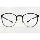 Ray-ban RB6355 2620 Eyeglasses 50-20-145 Black Metal Round Full Rim Frames Pre-owned. Price: $47.99.