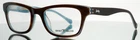Lucky Brand Tropic Uf Brown Womens Rectangle Full Rim Eyeglasses 52-20-140 B:37 New. Price: $24.99.