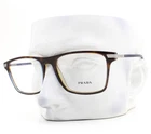 Prada Eyeglasses Vpr 01W ZXH-1O1 Gloss Brown Havana On Blue 56MM No Case New. Price: $139.50.
