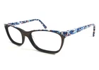 Etnia Barcelona Eyeglasses Frames Nimes 15 Brbl Brown Blue Confetti 52-18-135 New. Price: $99.99.