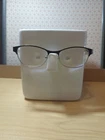 Guc Tempo WM3009 Bk Eyeglasses Frames Black Oval Full Rim 51-17-135 Pre-owned. Price: $30.00.