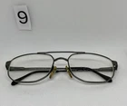 Luxottica 1297 F203-S Aviator Eyeglass Gunmetal Made In Italy 54-17-135 Pre-owned. Price: $30.00.