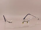Calvin Klein Eyeglasses Frame Ck 536 39 Silver Gray Rimless 52-19 150 Japan Pre-owned. Price: $49.87.