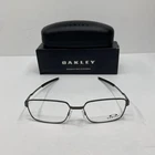 Oakley Foil Rq Eyeglasses 0OX3036 57-17 Pewter Gray Full Rim Square Frame New. Price: $109.99.