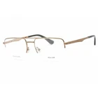 Police Men's Eyeglasses Shiny Glossed Bronze Metal Aviator Frame VPLG71M 0F68 New. Price: $57.86.
