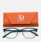 Success SS-502 Matt Blue Bronze Unisex Square Full Rim Eyeglasses 53-18-145 B:38 New. Price: $39.99.