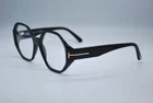 New Tom Ford Tf 5967-B 001 Shiny Black Authentic Eyeglasses Frames 53-18. Price: $127.99.
