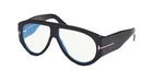 Tom Ford Blue Block Aviator FT5958-B 001 60/12/14 Glasses New. Price: $450.00.