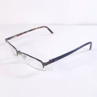 Ray-ban Brown Metal Half-rim Eyeglasses Frames Only RB6066 2511 50-17-135 Pre-owned. Price: $15.20.