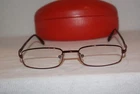 New Authentic Valentino Eyeglasses 5272 Red 030P 49-18 Original Case!. Price: $97.50.