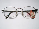 New Mens Metal Eyeglass Frame Viva 691 Antique Brown 49-20-133. Price: $35.00.