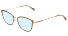 Lucky Brand D116 Cateye Designer Blue Light Filter Glasses Beige Gold Wave 54 Mm New. Price: $29.95.